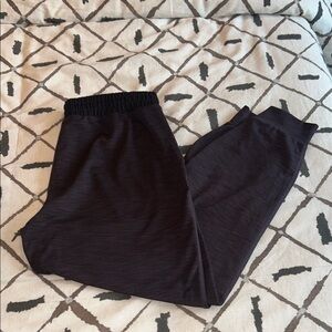 Vuori Dark Purple Ribbed Track Joggers